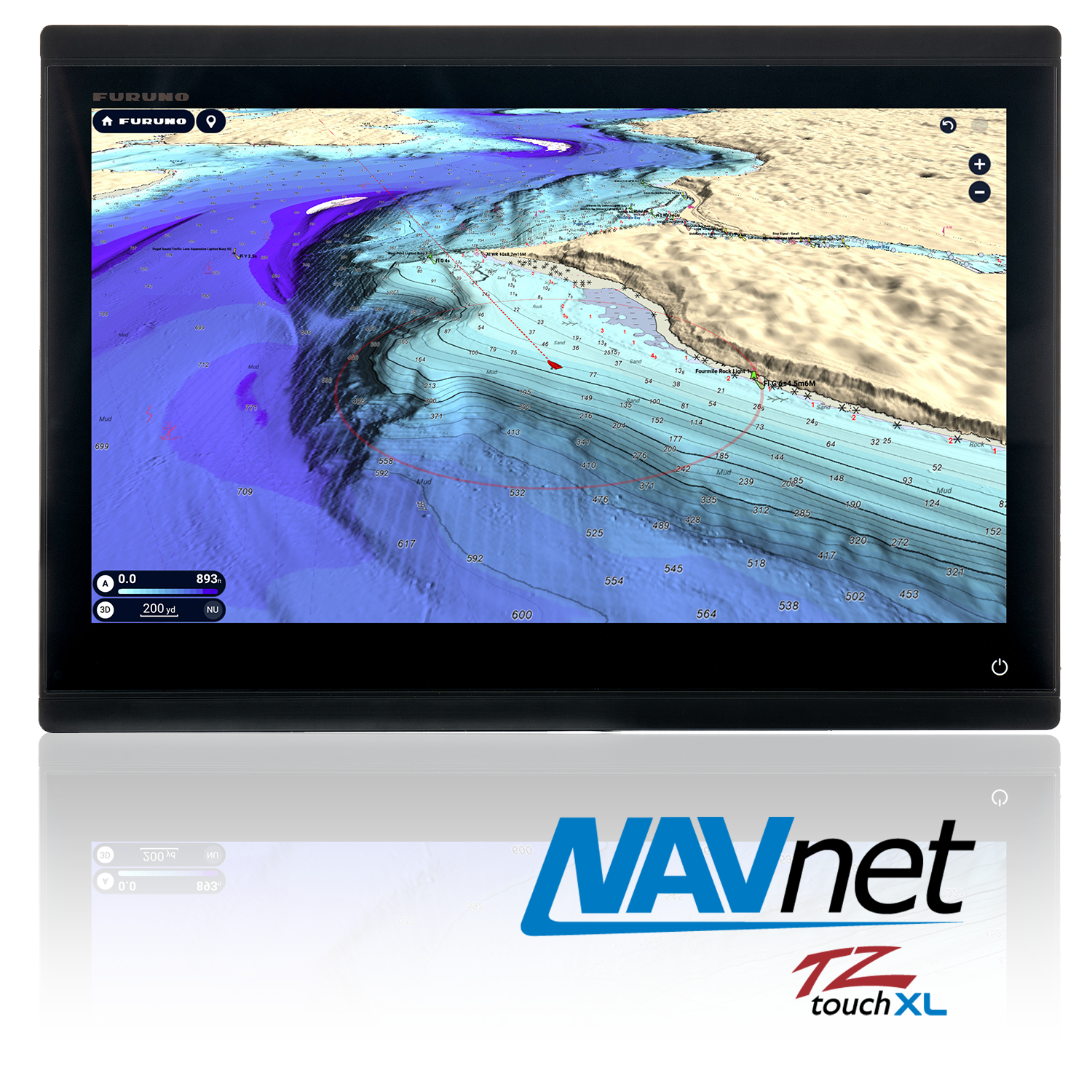 NavNet TZtouchXL Chart Plotter, 10″,13″,16″,22″,24″ supporting image