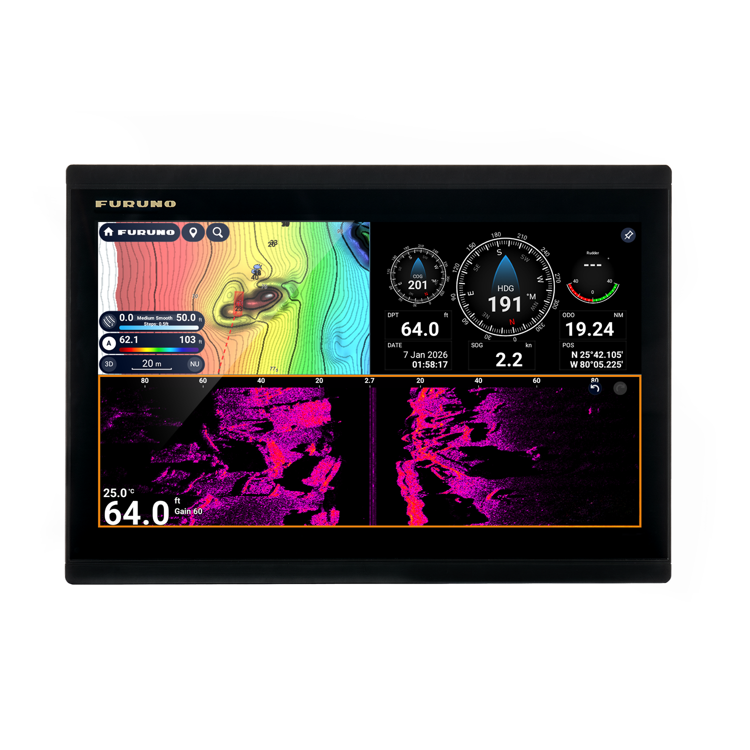 Stand-Alone 13” TZMAP MFD supporting image