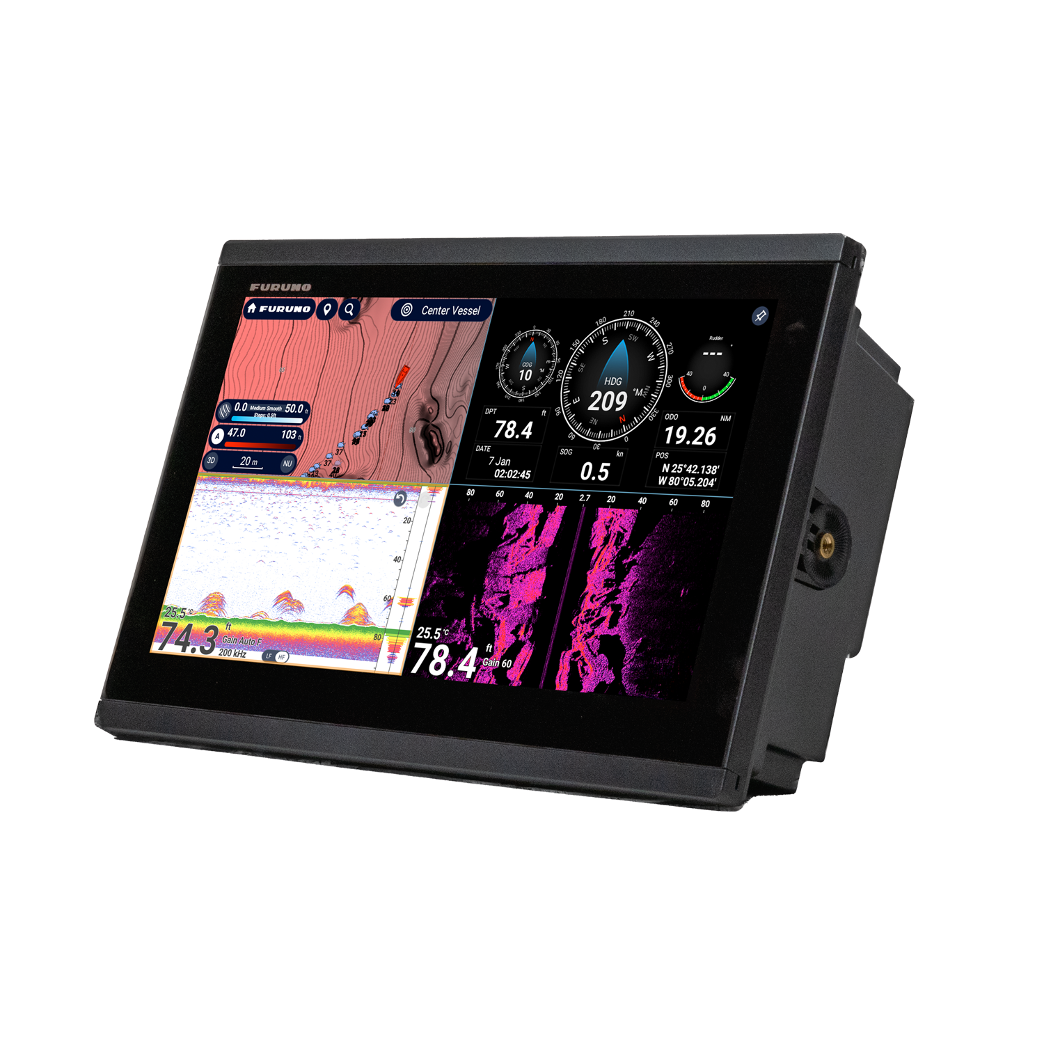 Networkable 13” TZtouchE Multi Touch MFD supporting image